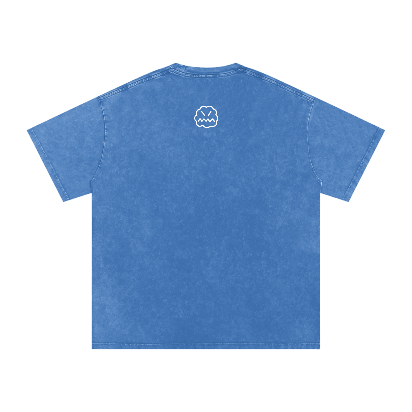 scratcher tee - blue