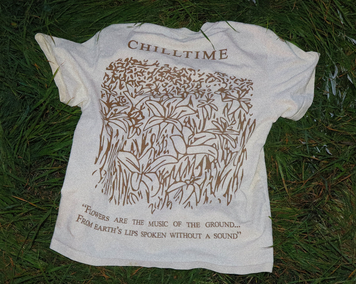 flowers tee