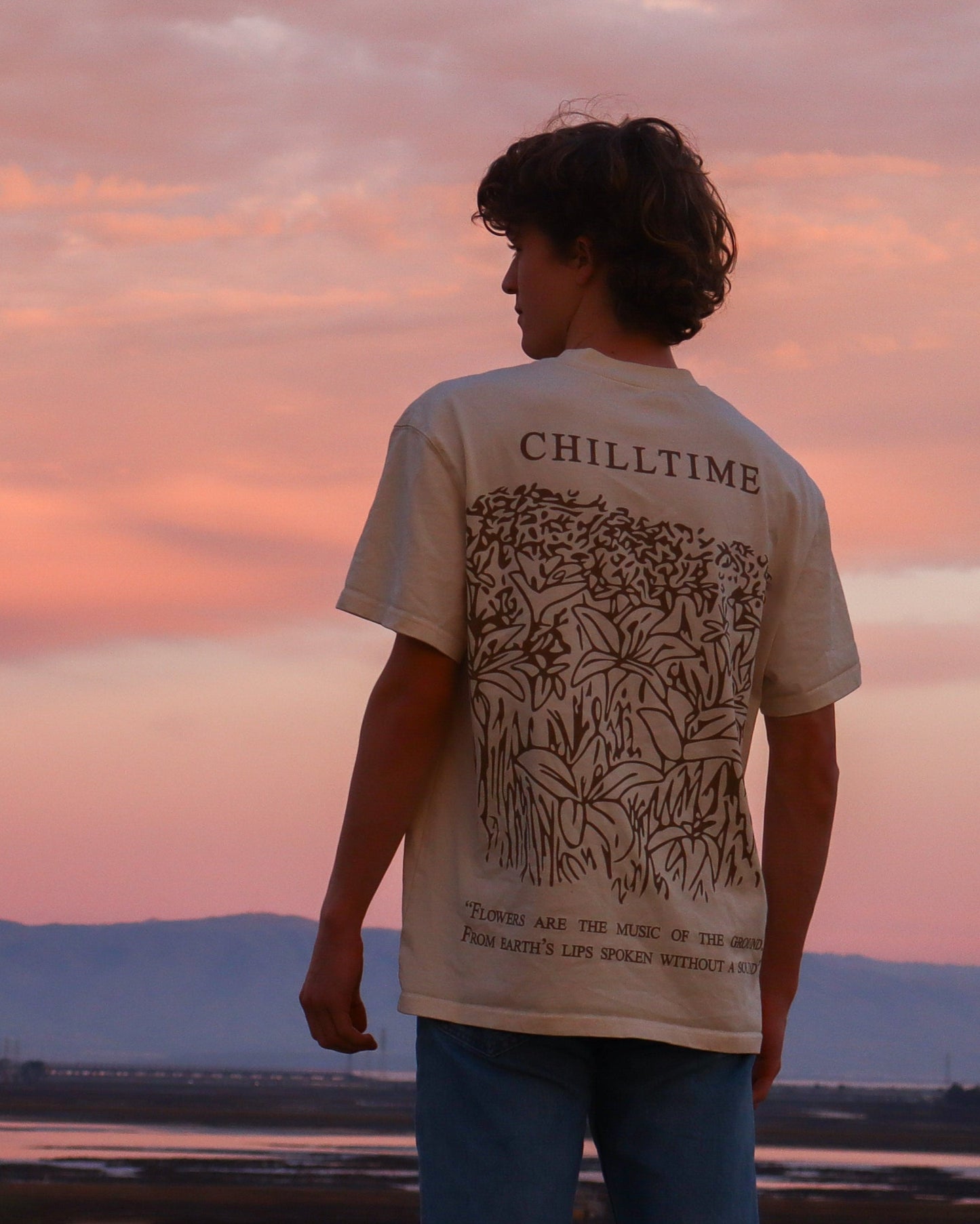 flowers tee
