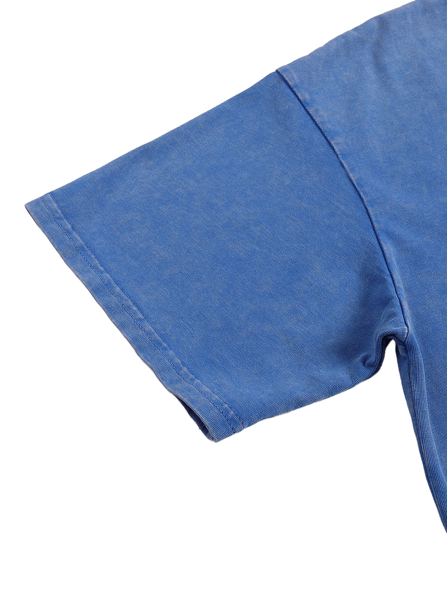 scratcher tee - blue