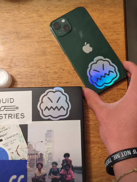 holographic sticker