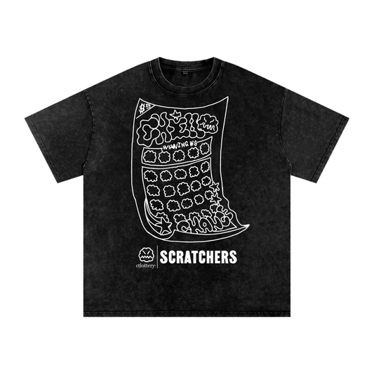 scratcher tee - black