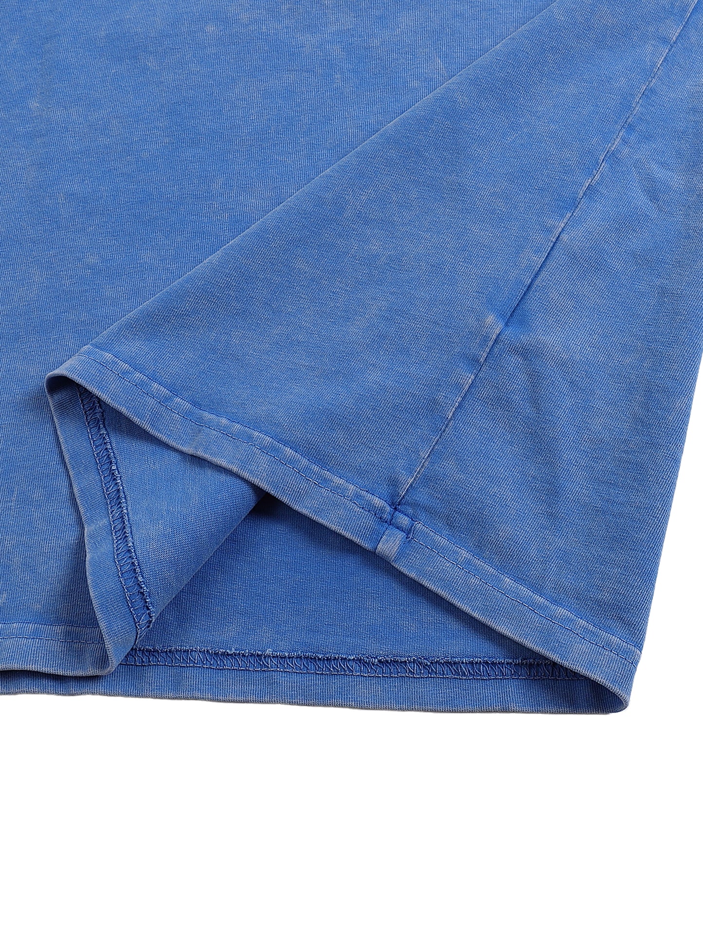 scratcher tee - blue