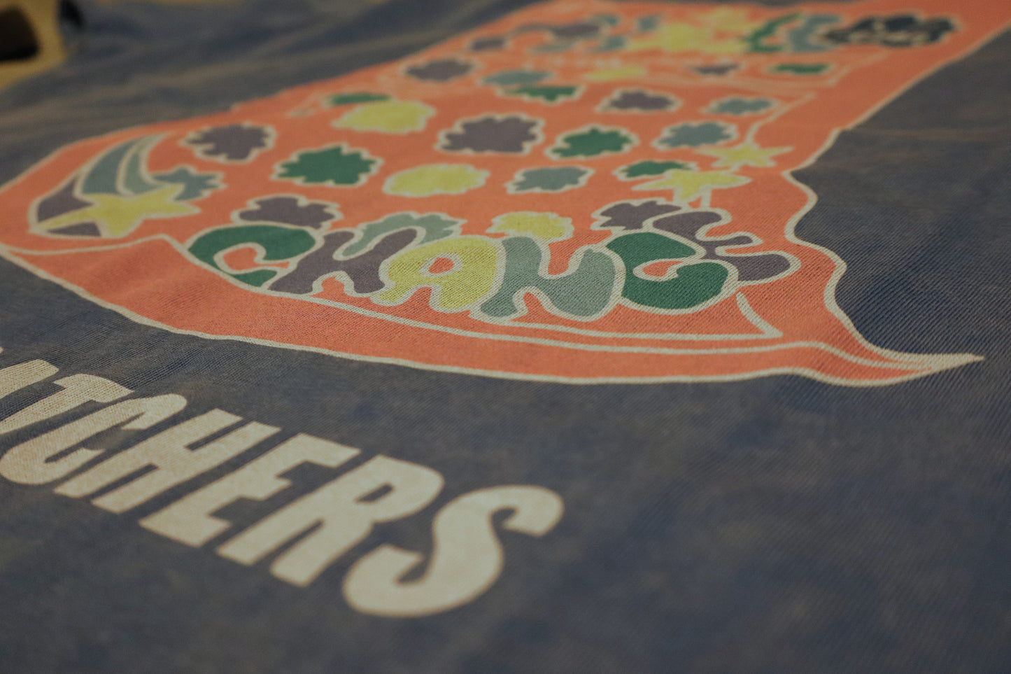 scratcher tee - blue